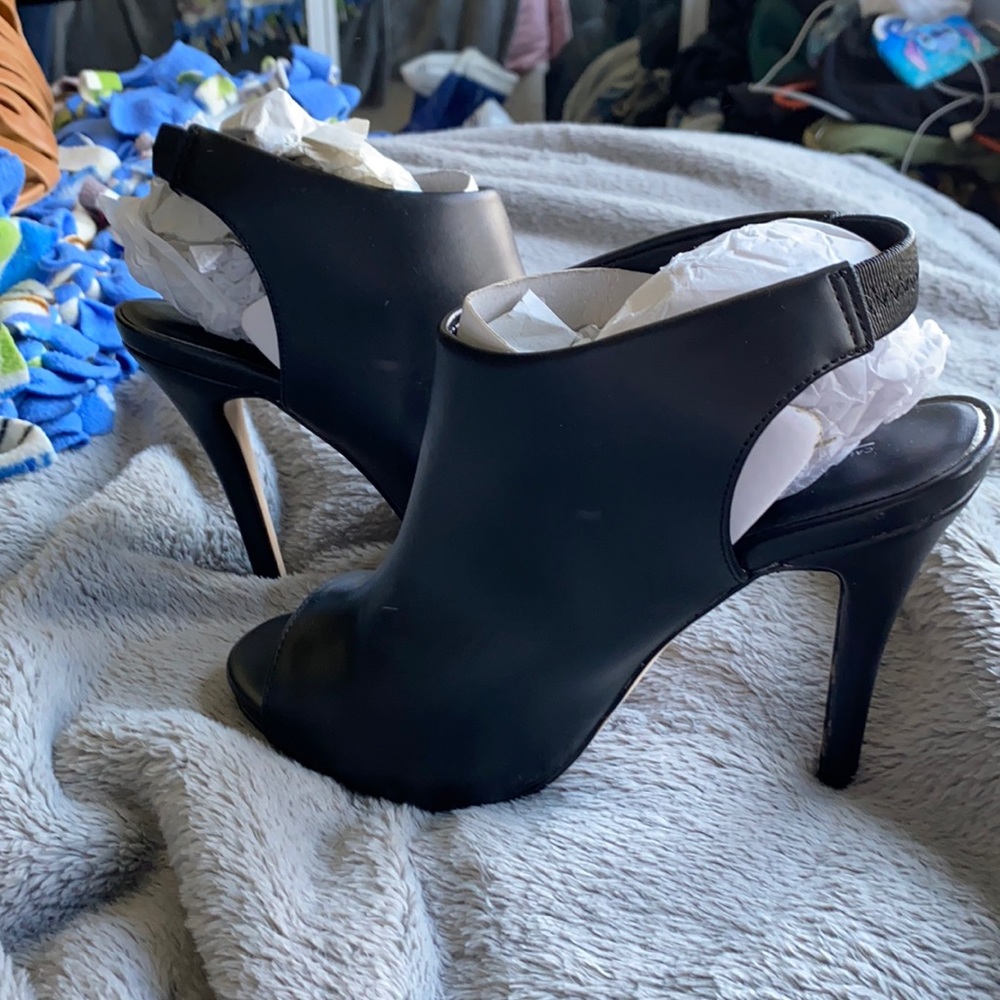Black heels